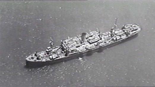 El Contessa cuando estaba en los mares de Australia