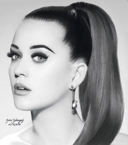 Retrato de Katy Perry al que la misma artista catalogó como favorito