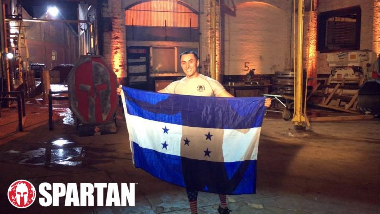 Ronald Quintero en el "Spartan Ultimate Team Challenge" 2017